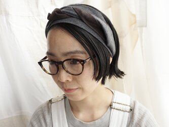 patchwork turban ( woolmix 21aw-a）の画像