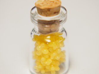 金平糖瓶詰めのミニミニオブジェ　黄色の画像