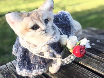 バレンタインセール中✨羊毛フェルトのスナネコの画像