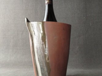 陶器のワインクーラー（36）　陶芸家オリジナルの画像