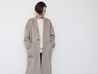 New ojisan coat / light grayの画像