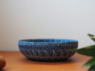 青い中鉢（４）の画像