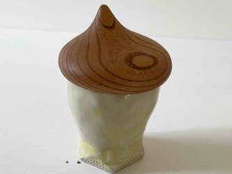 ちょこ型・イエロー・蓋物の画像