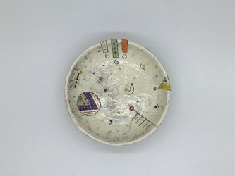 イロアソビ　丸皿　3の画像