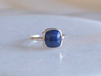 lapis lazuli ring　ラピスラズリ シルバーリング　silver925の画像