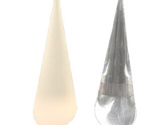 円錐型リングディスプレイM (アクリル製）半透明【フロスト】の画像