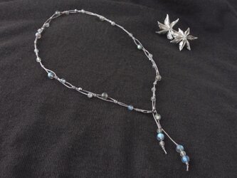 Spangled Short Necklace（ラブラドライト）の画像