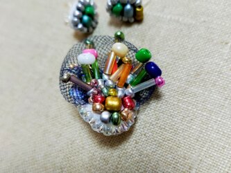 OTOMEと遊ぼ【絶望シリーズ】ピンバッジとノンホールピアスのセットの画像