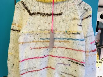 セーター　手編み　1440の画像