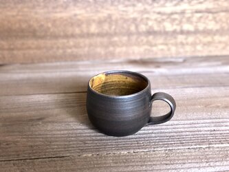 黒釉　コーヒーカップの画像