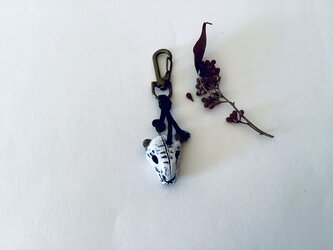 動物の頭のキーホルダー№43-aの画像