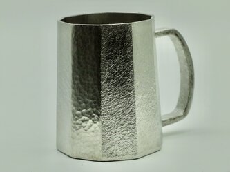 錫製　マグカップの画像