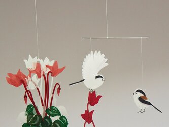 モビール＊シクラメンとあそぶの画像