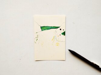 ⑧「ひなげしと海」/ポストカード３枚の画像
