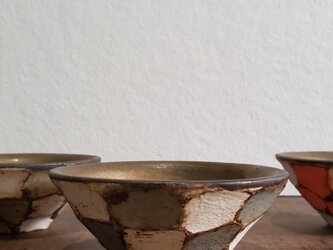 亀甲鎬豆鉢(アンティークブルー)の画像