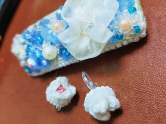 ⚖OTỢMEと遊ぼ⚖【湖に浮かぶ】バレッタとノンホールピアスのセットの画像