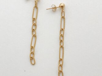 SVチェーンピアス（G色）の画像