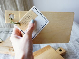 kiiro 木のカッティングボード　S-01の画像