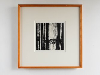 銅版画 “balcony#2”（額装）の画像