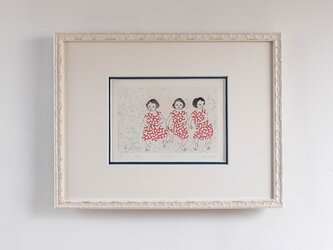 銅版画 “ズンドドズズ”（額装）の画像