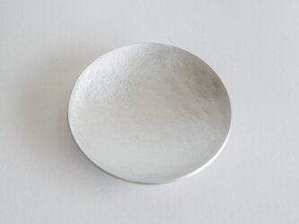 アルミニウムの小皿　アクセサリートレイ　お香立て　minimal plate <utsuwa-SS> / aluminumの画像