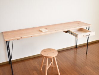 優しいひきだし long desk 180cmの画像