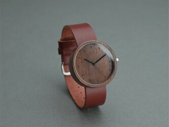 [ RED ] Walnut (size L) × Organic Sweden Leatherの画像