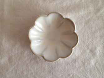 白花小鉢の画像