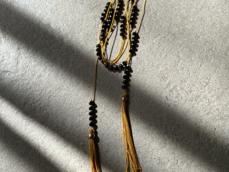 free line *onyx+amber silkの画像