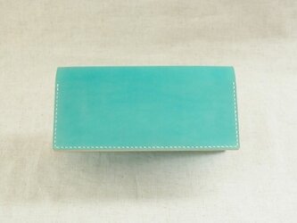 [オーダーご依頼品] 長財布《 Light Blue 》の画像