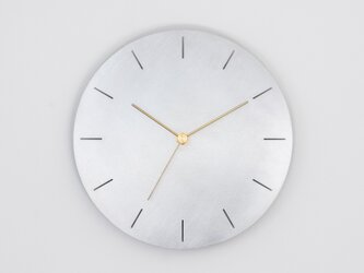【有料オプション】壁掛け時計−タイプ2   しるし入れサービス　minimal clock <DISK-type2>の画像