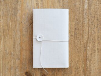 油絵のカンヴァスで作ったブックカバー｜Book Cover（新書）の画像