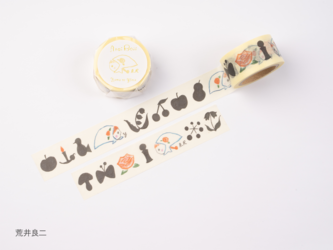 荒井良二　マスキングテープ「山のヨーナ」の画像