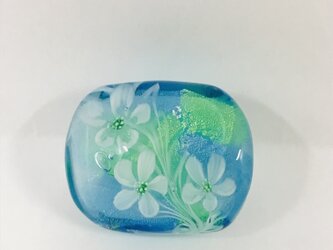 帯留め（ライトブルー）№67の画像