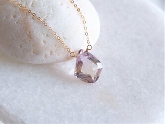 1点もの　Ametrine gem necklace：アメトリン　ネックレスの画像