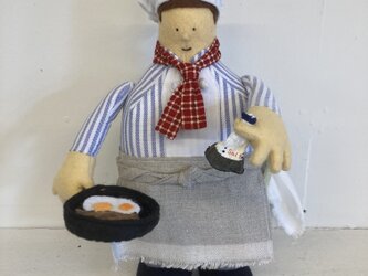 polka doll  小さいおじさんシリーズ　「料理人」の画像