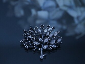 Silver brooch「New season」（ibushi)の画像