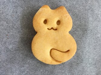 だるま猫　クッキー　型の画像