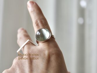 K10WG[月兎のmoon stone]ringの画像