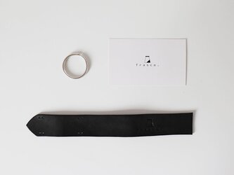 【休日】×【穏やかな時間】ホームクラフトキット　leather key ringの画像