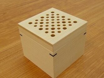 芳香剤を入れる箱（ナチュラル）の画像