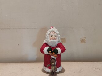 サンタクロース(くまさんのマリオネット)の画像