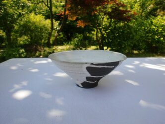白マット釉　丸鉢の画像