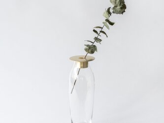 フラワーベース ＜フロー＞ 花瓶 花器 一輪挿し flower vase <flow>の画像