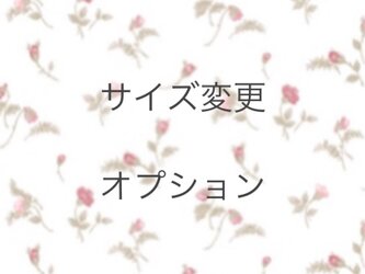 サイズ調整オプション　300円の画像