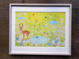 絵画「巡りの森」の画像