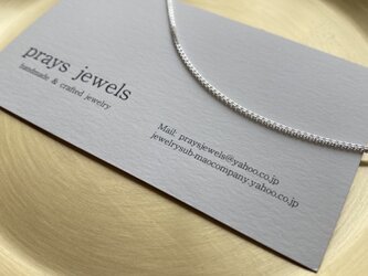 Silver925 【Round Venetian】Chain Necklaces　1.2　40・45・50ｃｍの画像