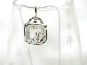 木漏れ日のペンダント: デンドリティッククォーツ/Dendritic Quartz with Silverの画像