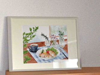 A4ポスター　朝食の画像