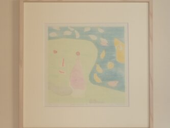 同時にやってくる　夏　額装込みの画像